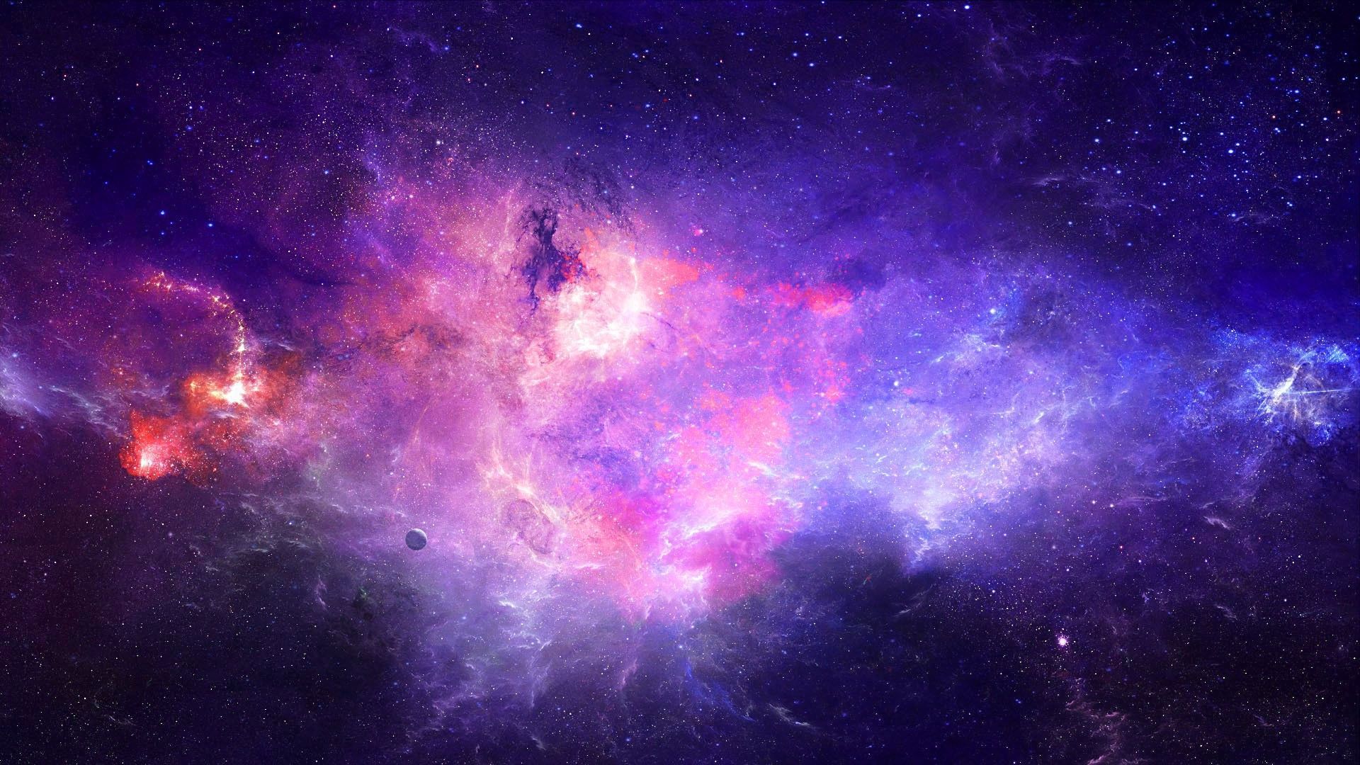 Galaxy Print Wallpapers