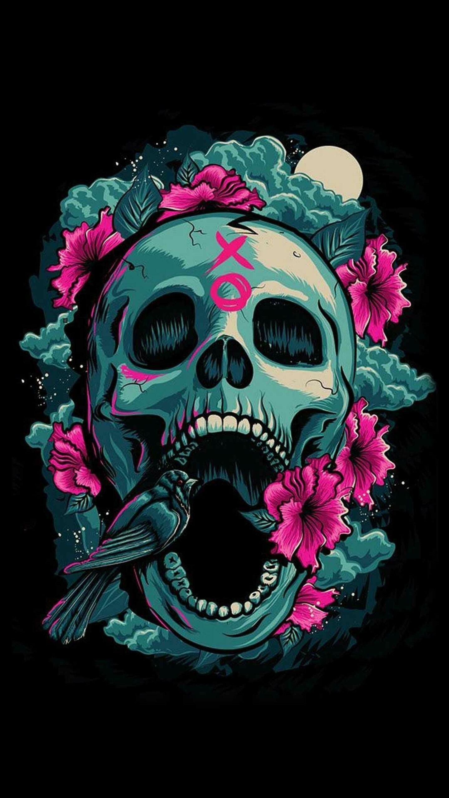 Galaxy Skull Wallpapers