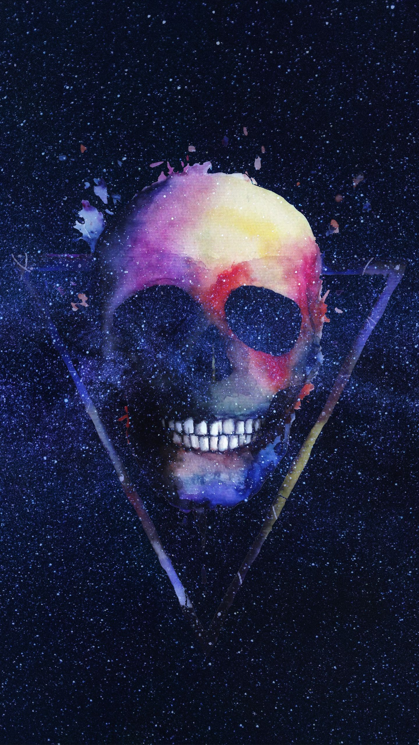 Galaxy Skull Wallpapers