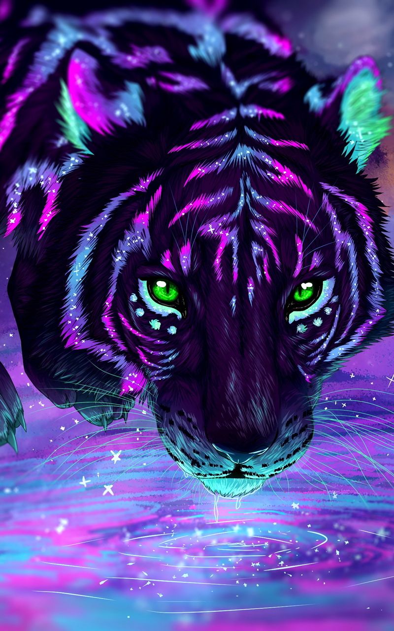 Galaxy Tiger Wallpapers