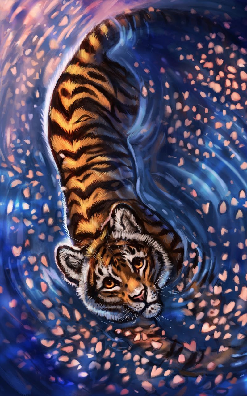 Galaxy Tiger Wallpapers