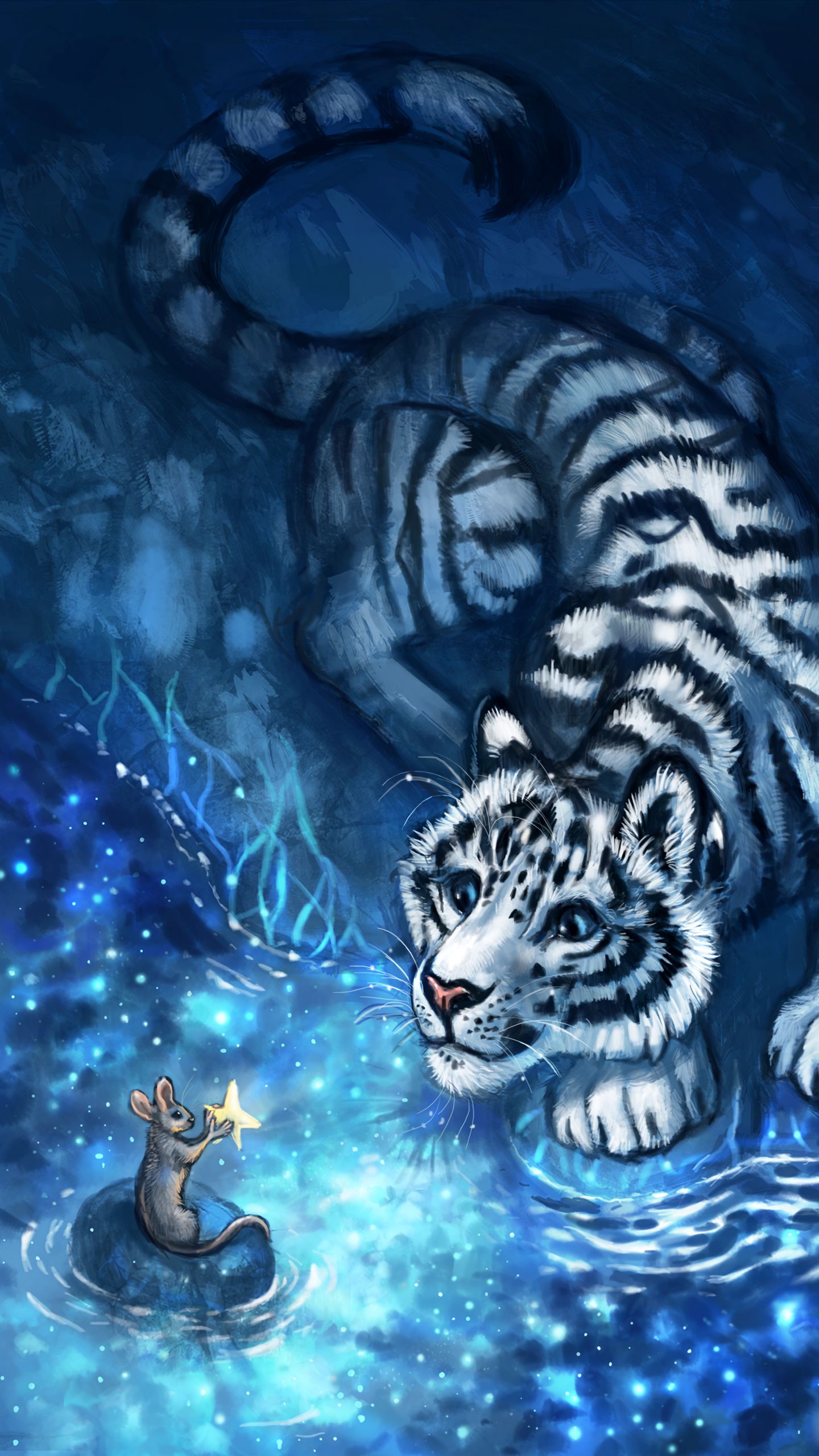 Galaxy Tiger Wallpapers