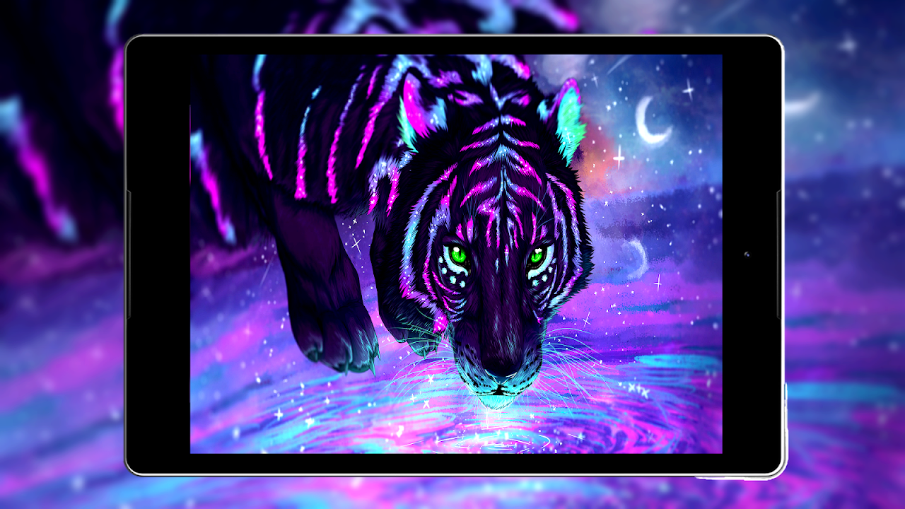 Galaxy Tiger Wallpapers