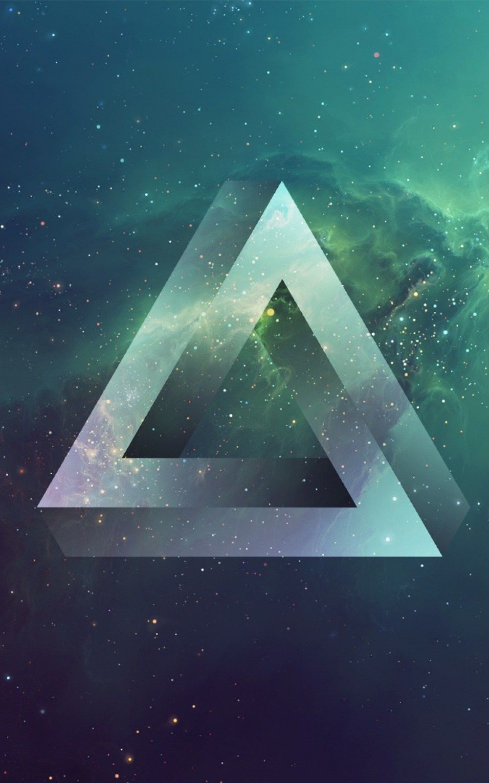 Galaxy Tumblr Triangle Wallpapers