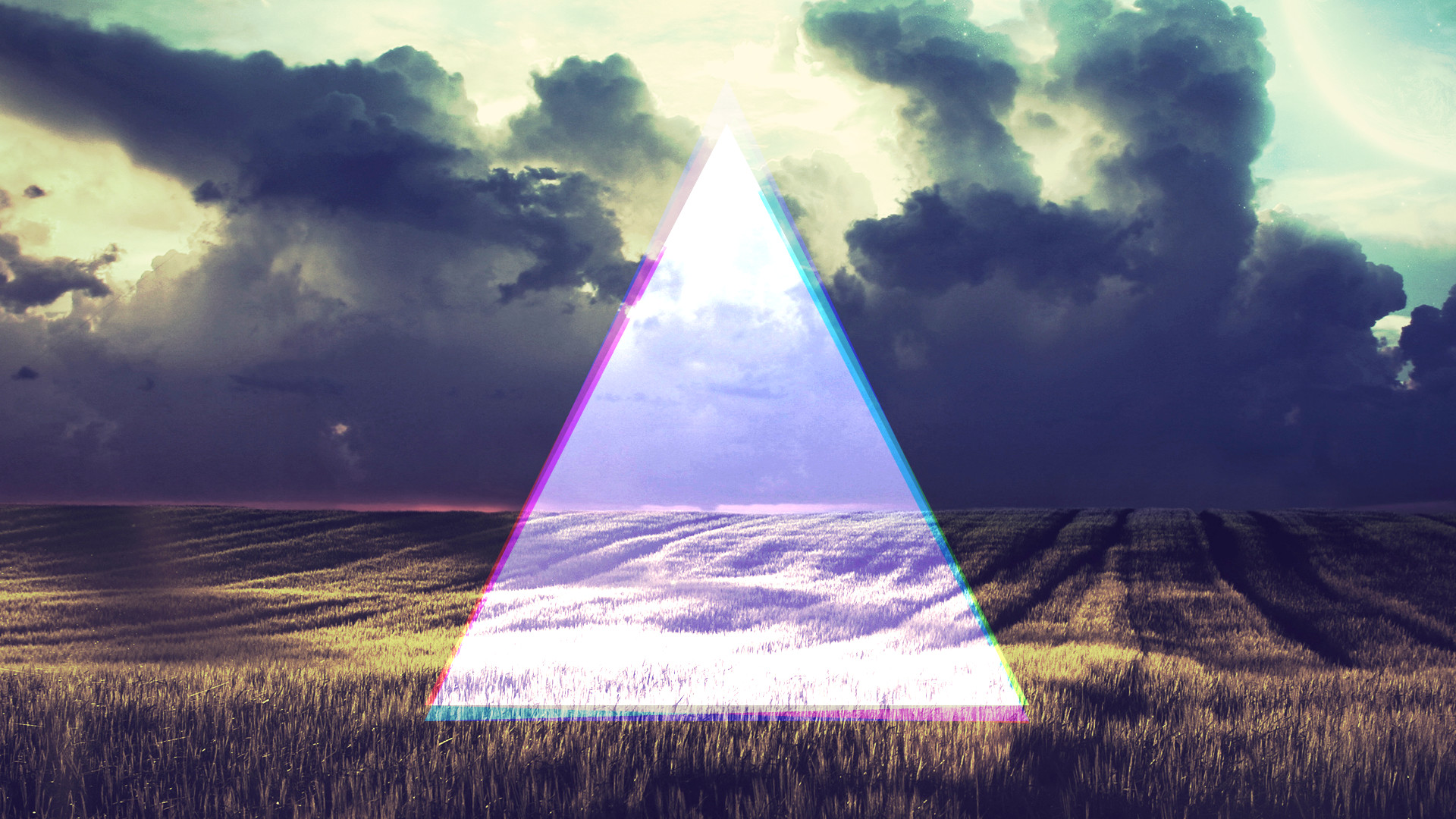 Galaxy Tumblr Triangle Wallpapers