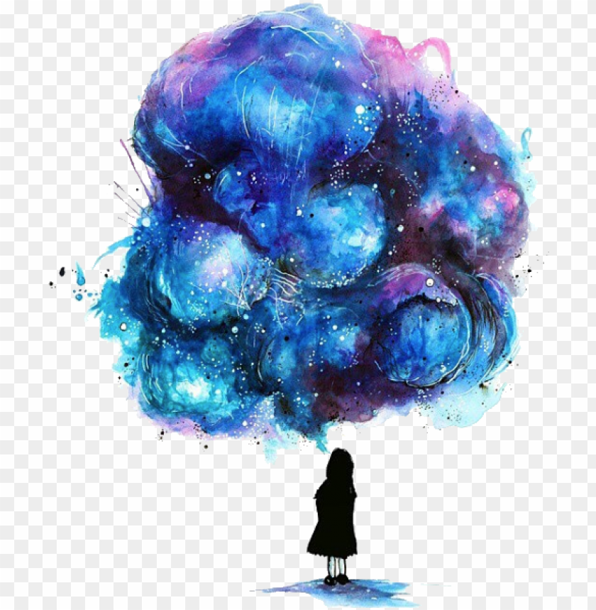 Galaxy Watercolor Wallpapers