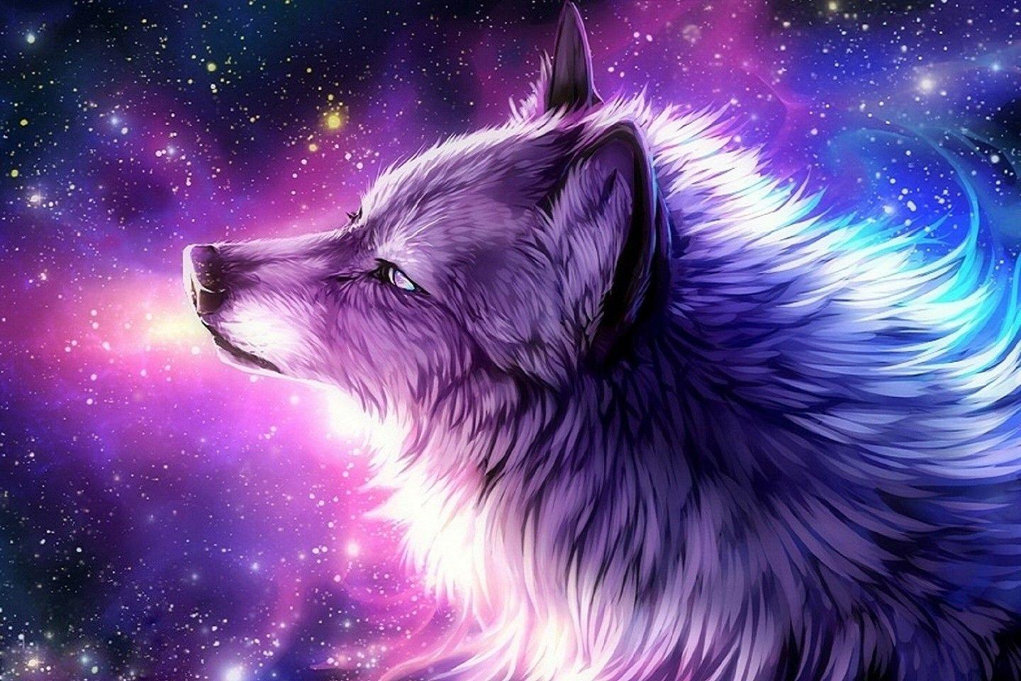 Galaxy Wolf Wallpapers