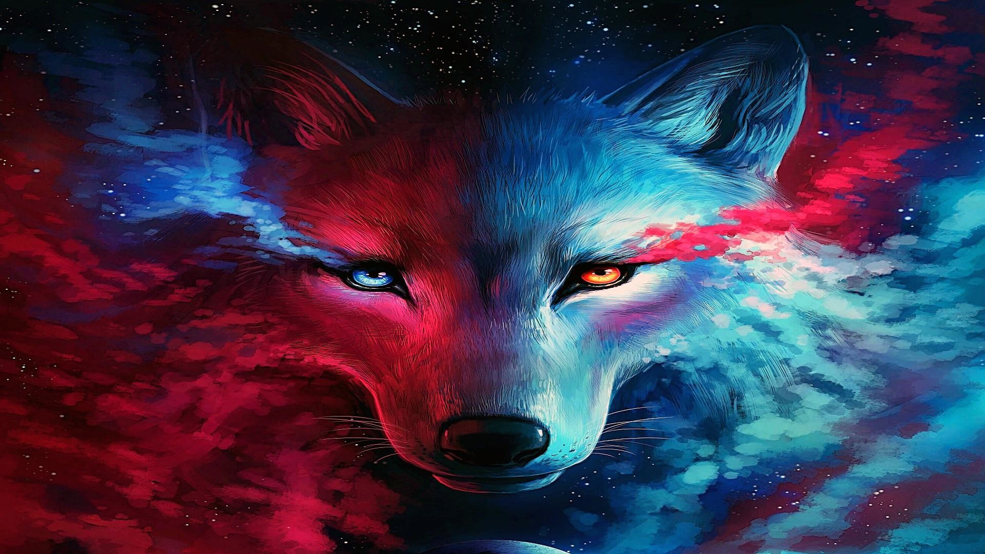 Galaxy Wolf Wallpapers