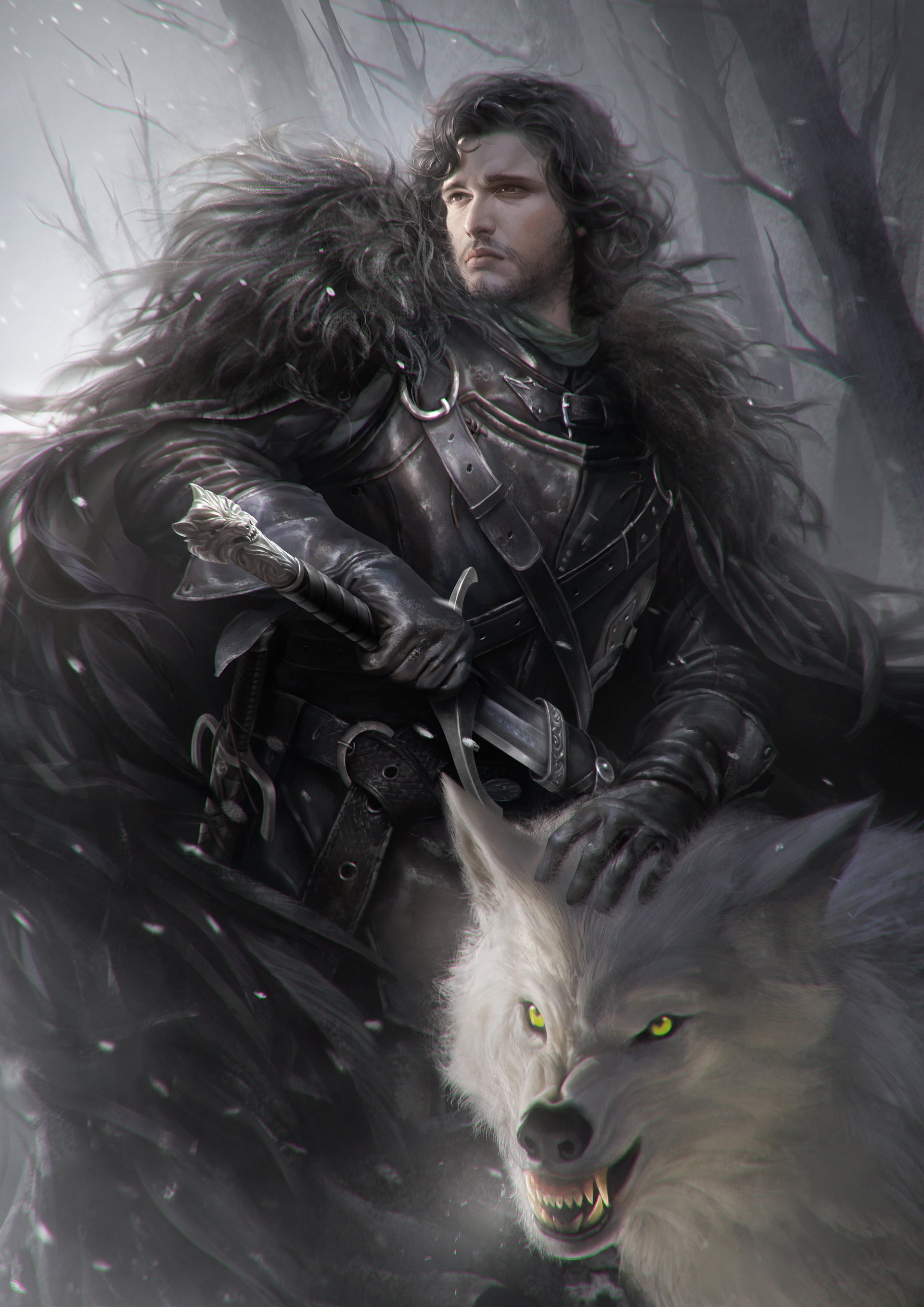 Game Of Thrones Ghost Wallpapers