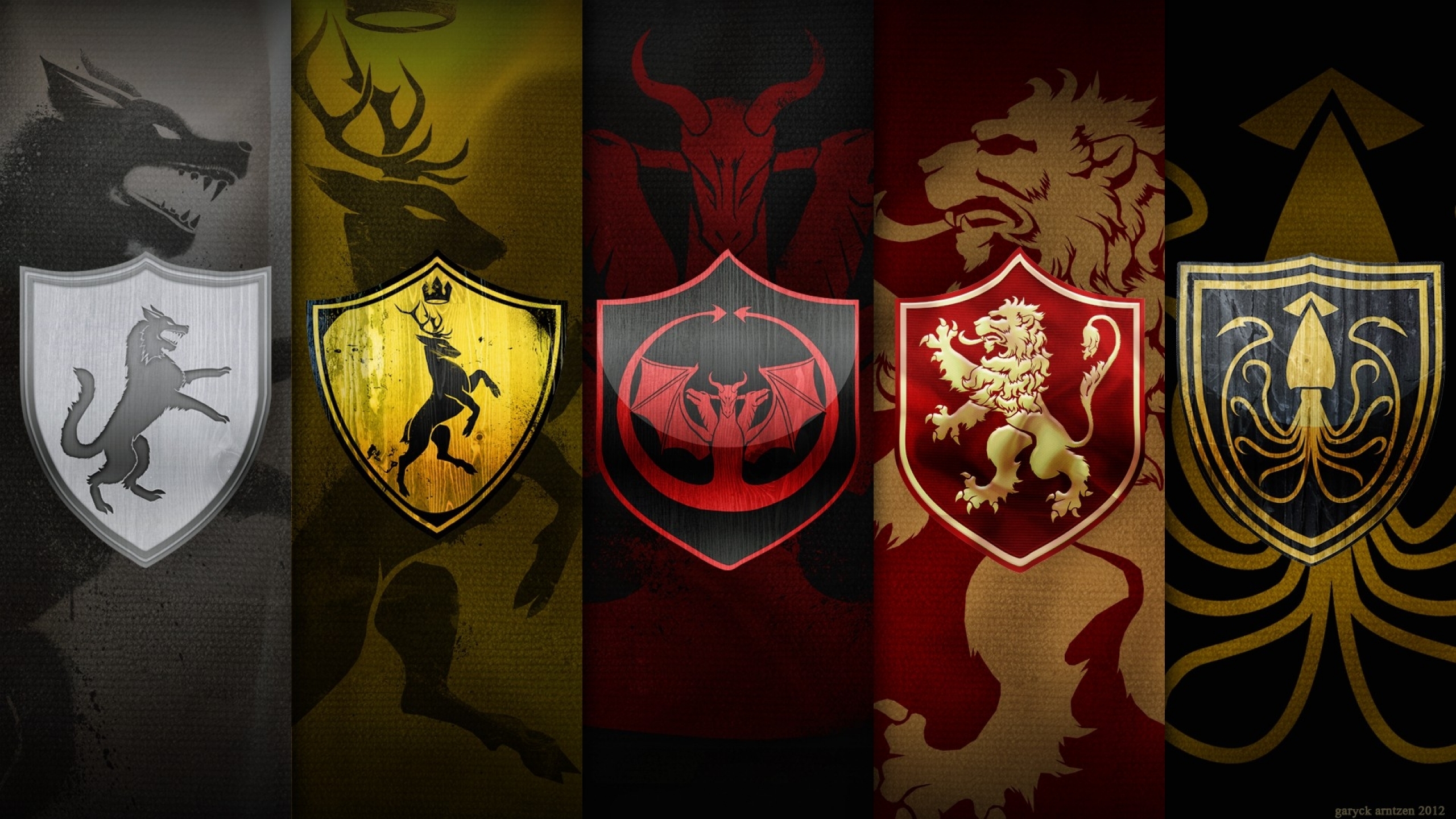 Game Of Thrones House Sigils Wallpapers