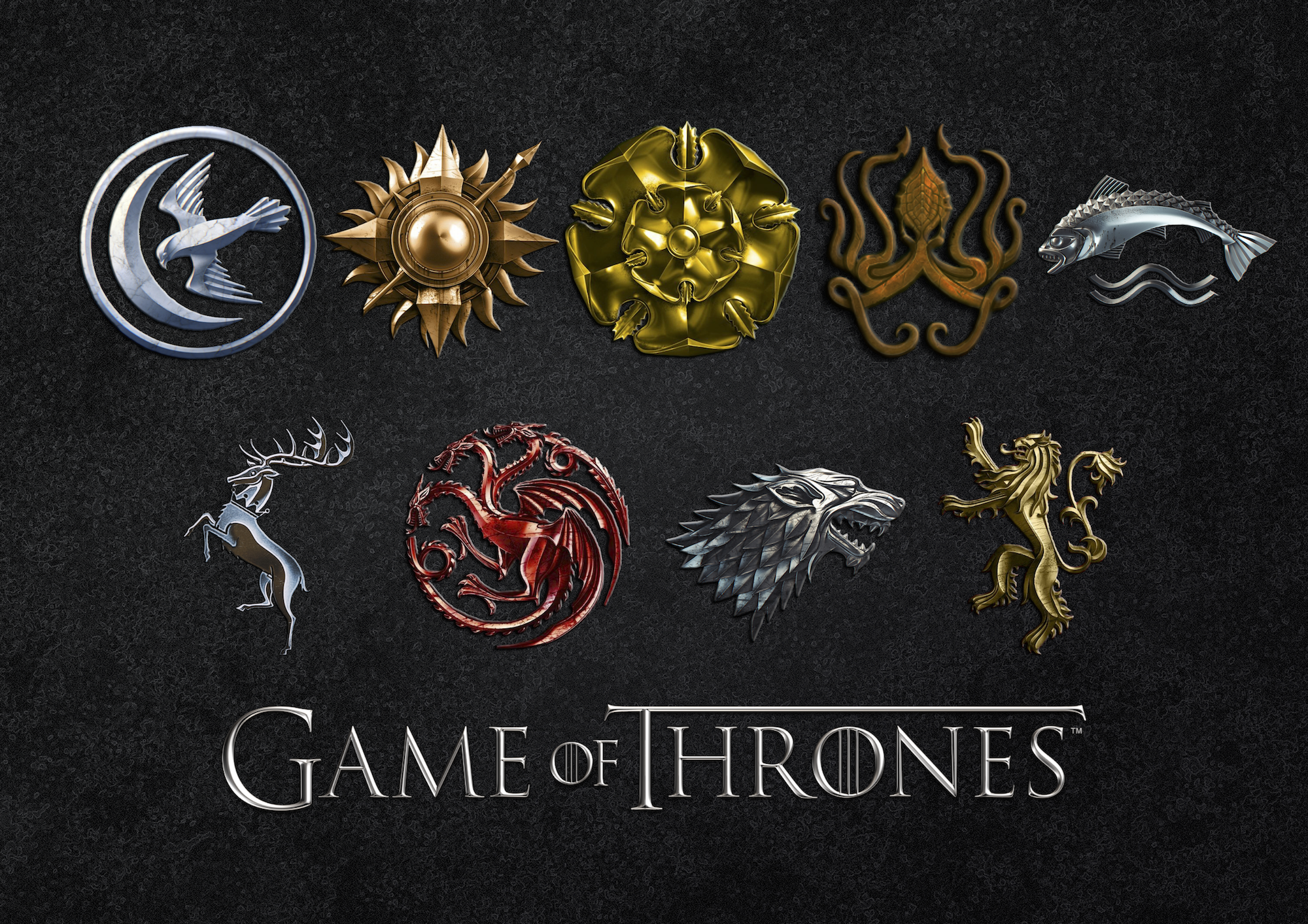 Game Of Thrones House Sigils Wallpapers