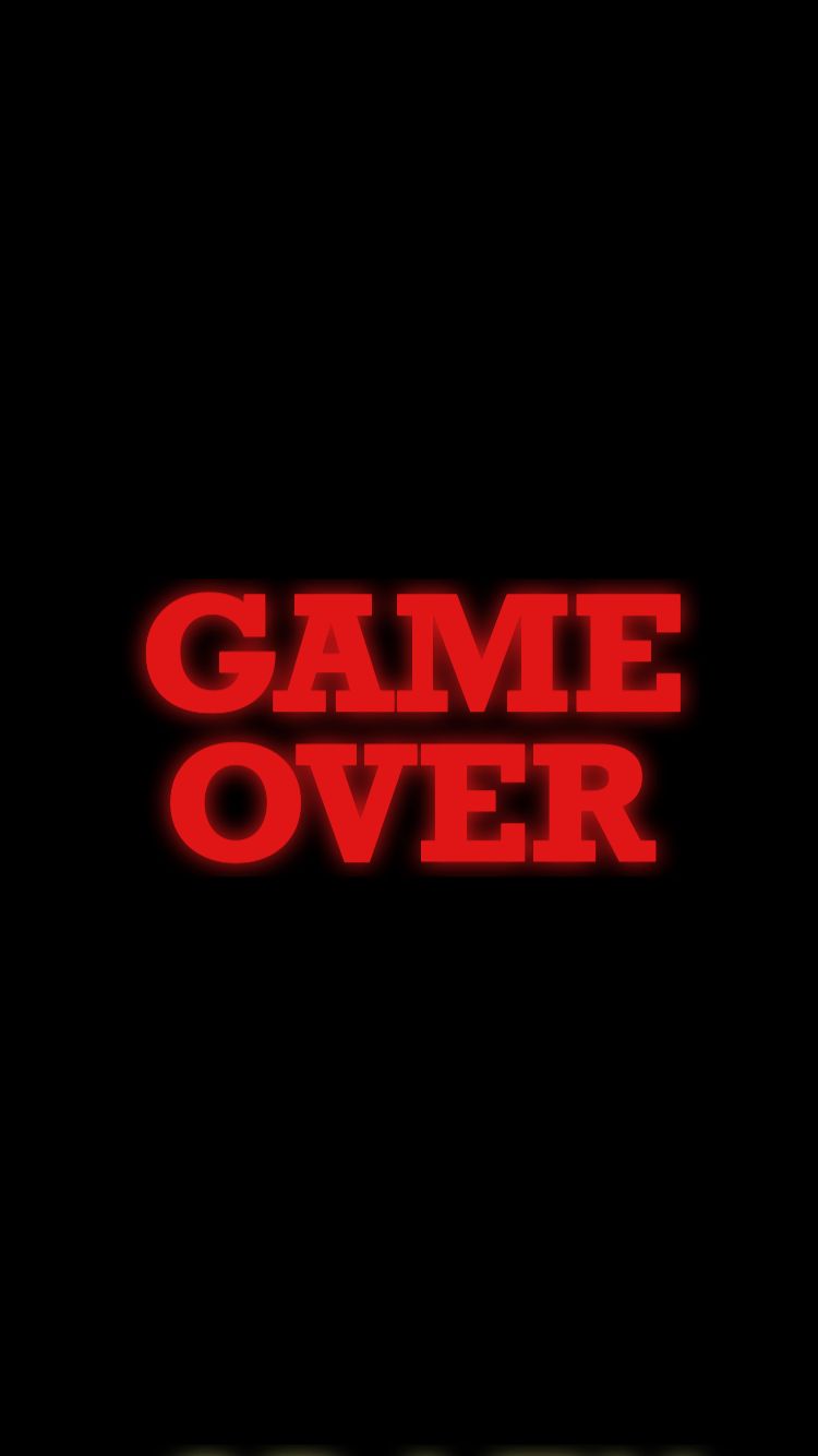 Game Over Aesthetic Wallpapers