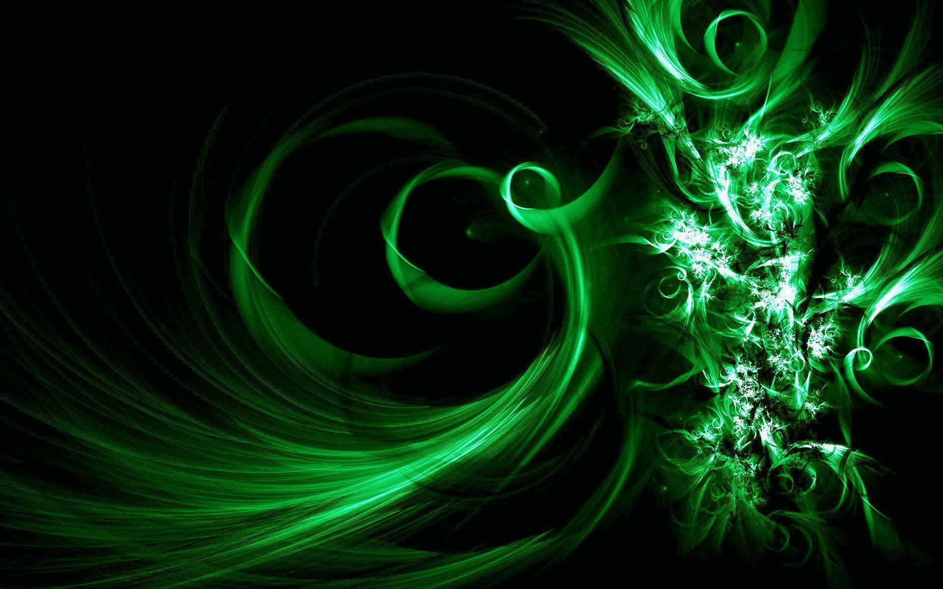 Gaming Black And Green Wallpapers