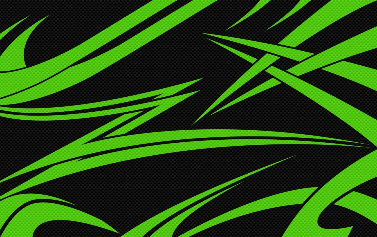 Gaming Black And Green Wallpapers