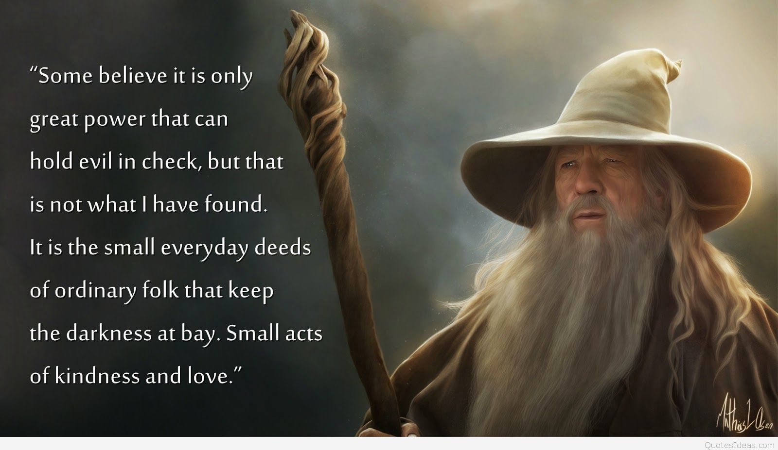 Gandalf Balrog Quote Wallpapers