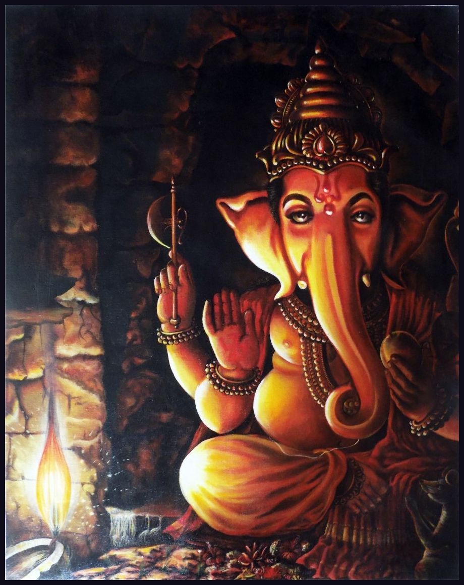 Ganesh Painting Images Wallpapers