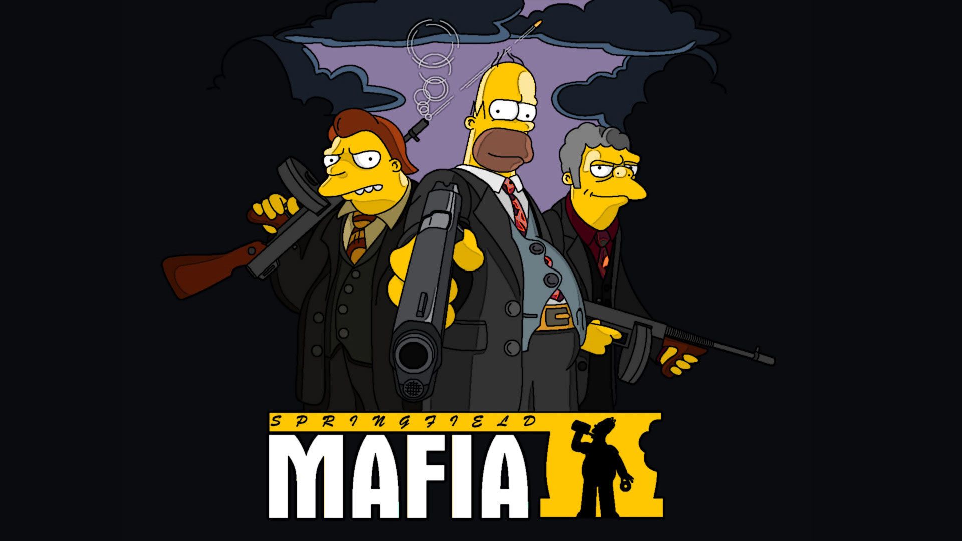 Gangster Homer Simpson Wallpapers