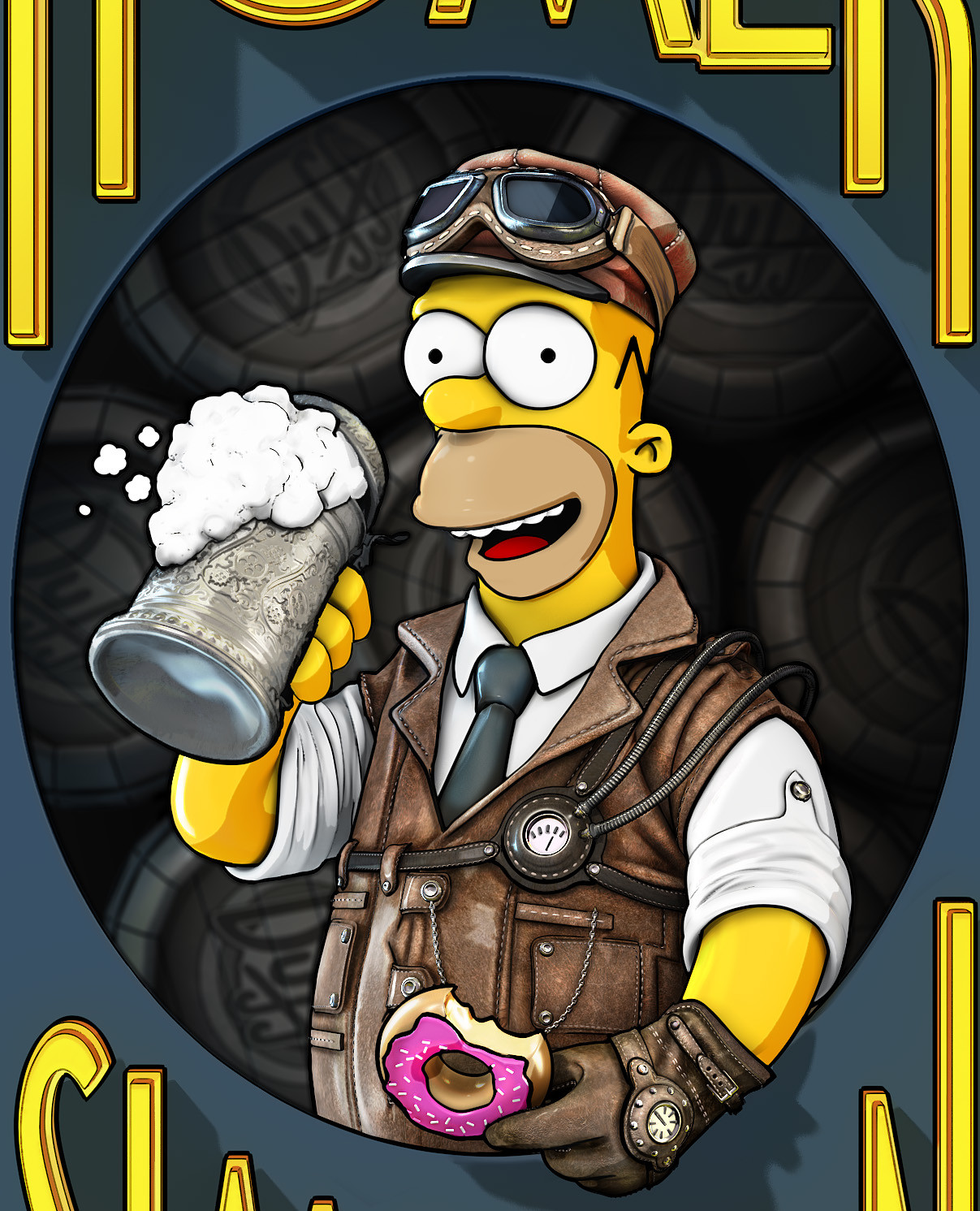 Gangster Homer Simpson Wallpapers