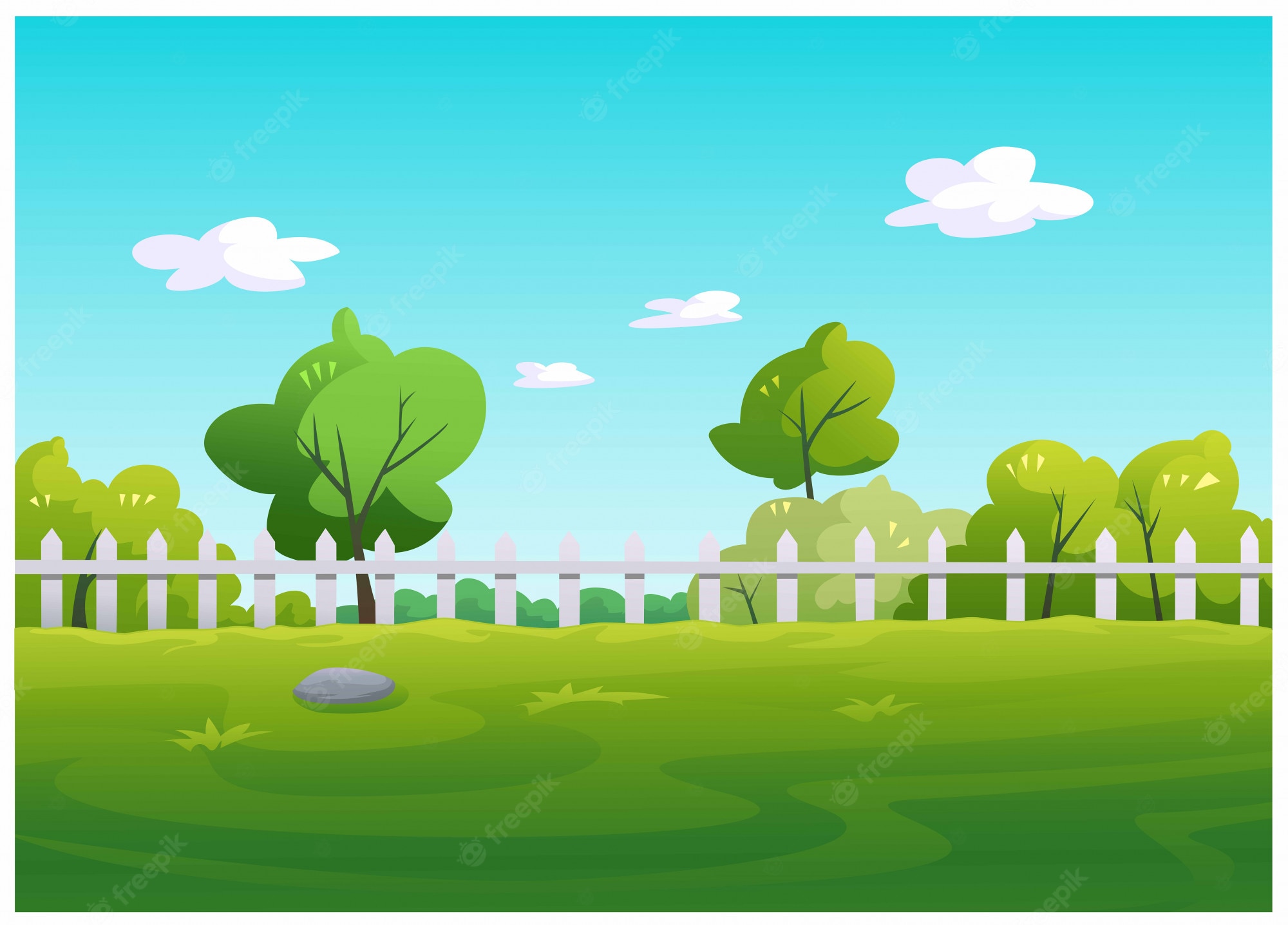 Garden Cartoon Wallpapers