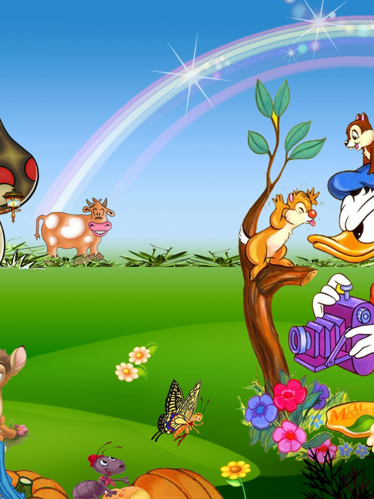 Garden Cartoon Wallpapers