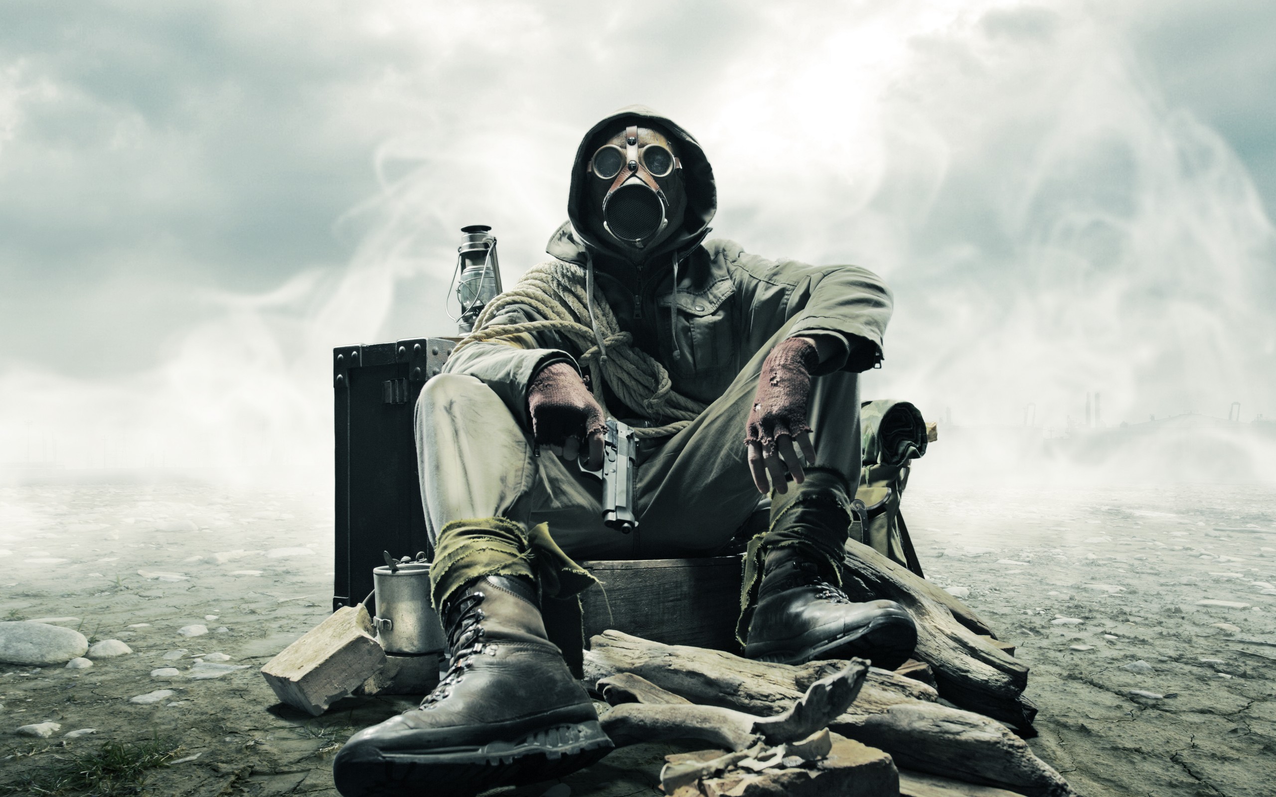 Gas Mask Soldier Wallpapers