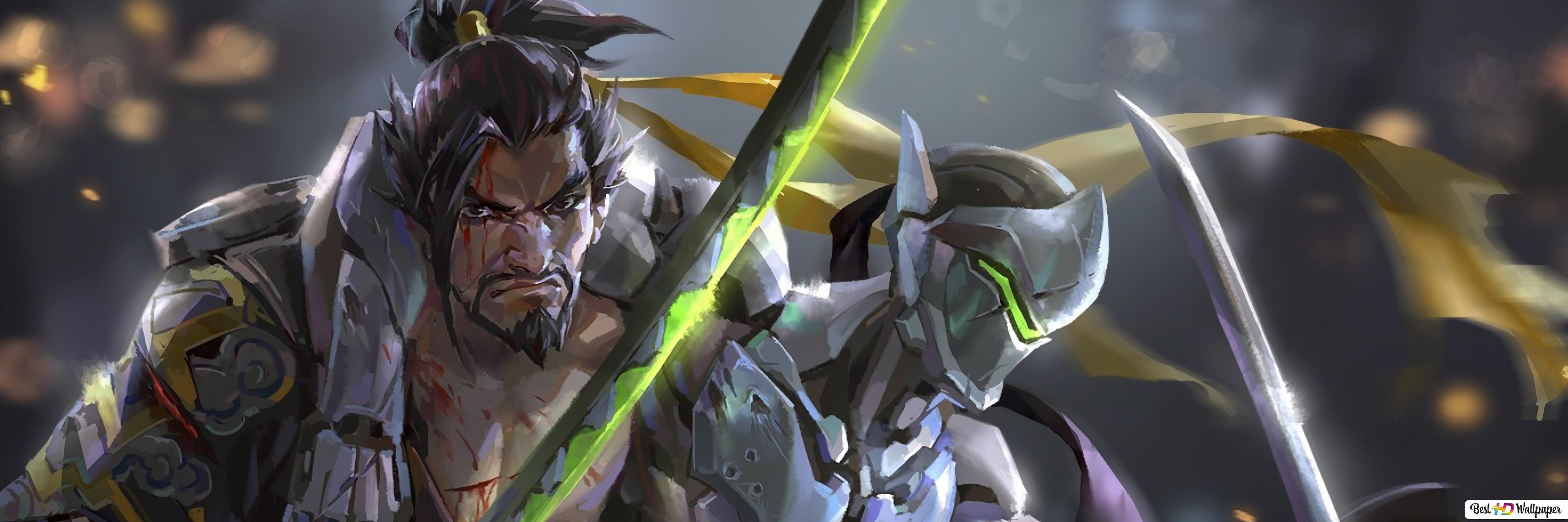 Genji Vs Hanzo Wallpapers