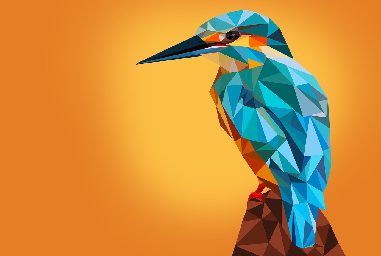 Geometric Bird Wallpapers