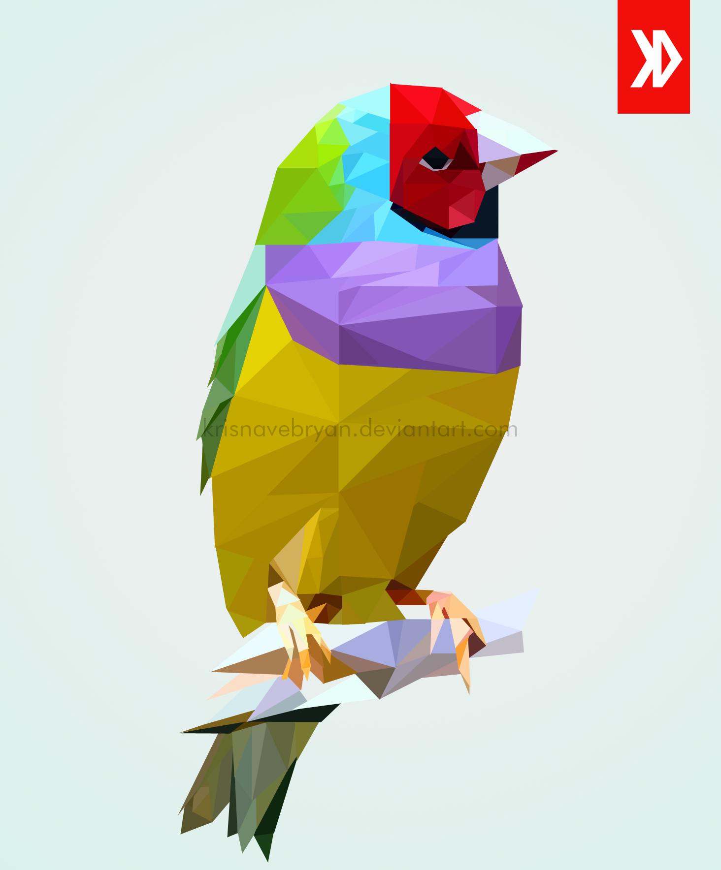 Geometric Bird Wallpapers