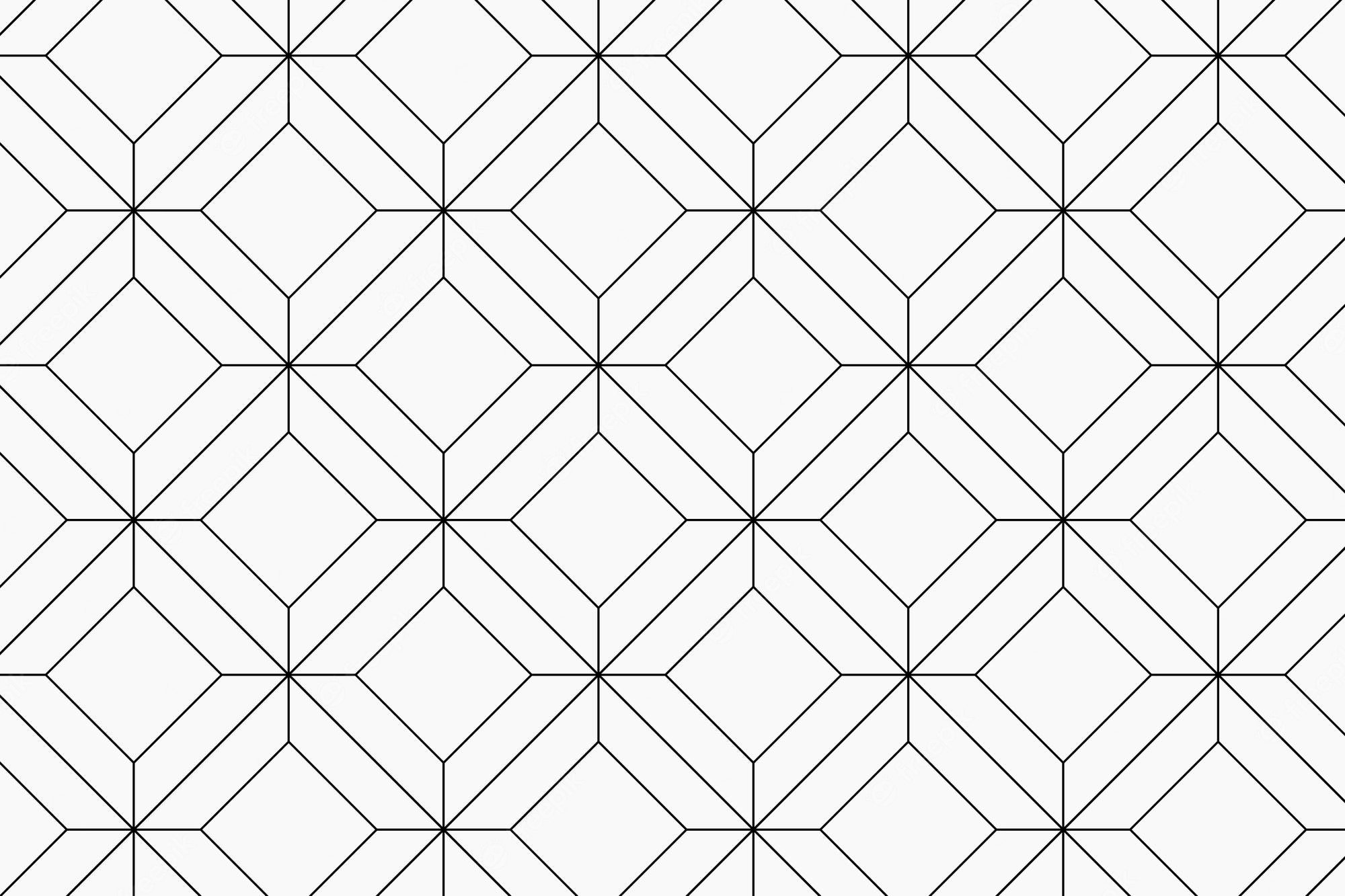 Geometric Black And White Wallpapers