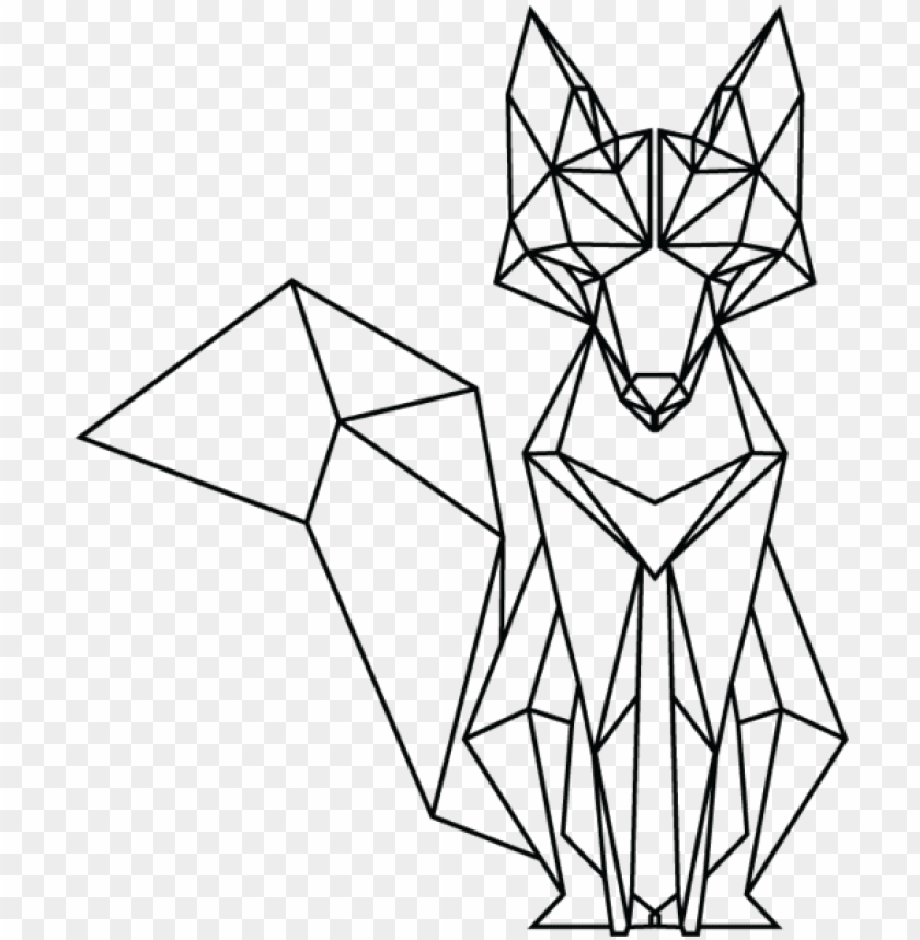 Geometric Fox Wallpapers