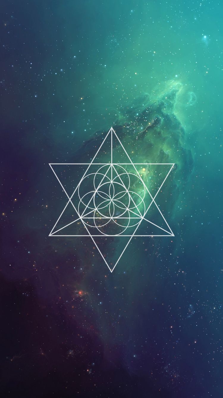 Geometric Galaxy Wallpapers