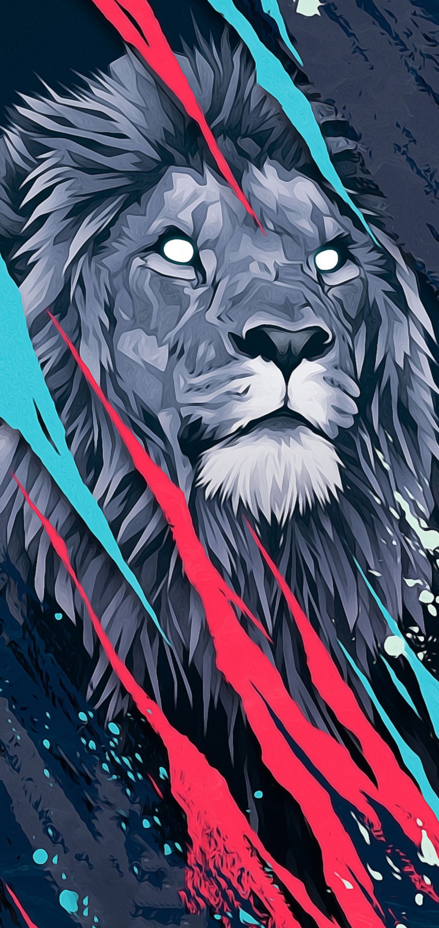 Geometric Lion Wallpapers