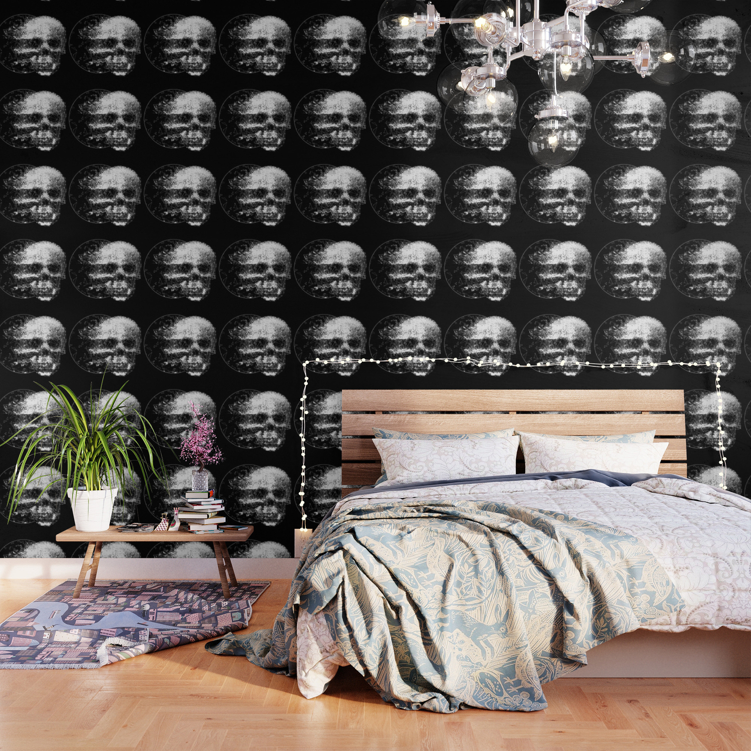 Geometric Skull Wallpapers