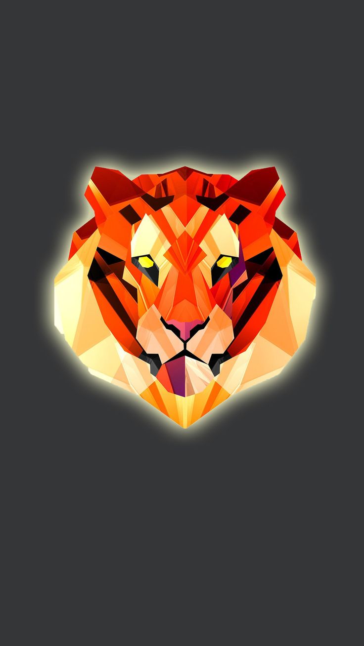 Geometric Tiger Wallpapers