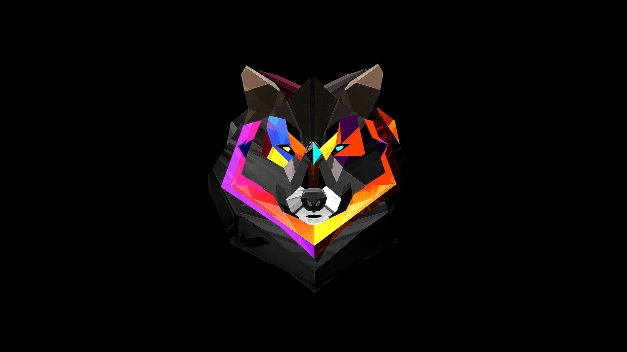 Geometric Wolf Wallpapers