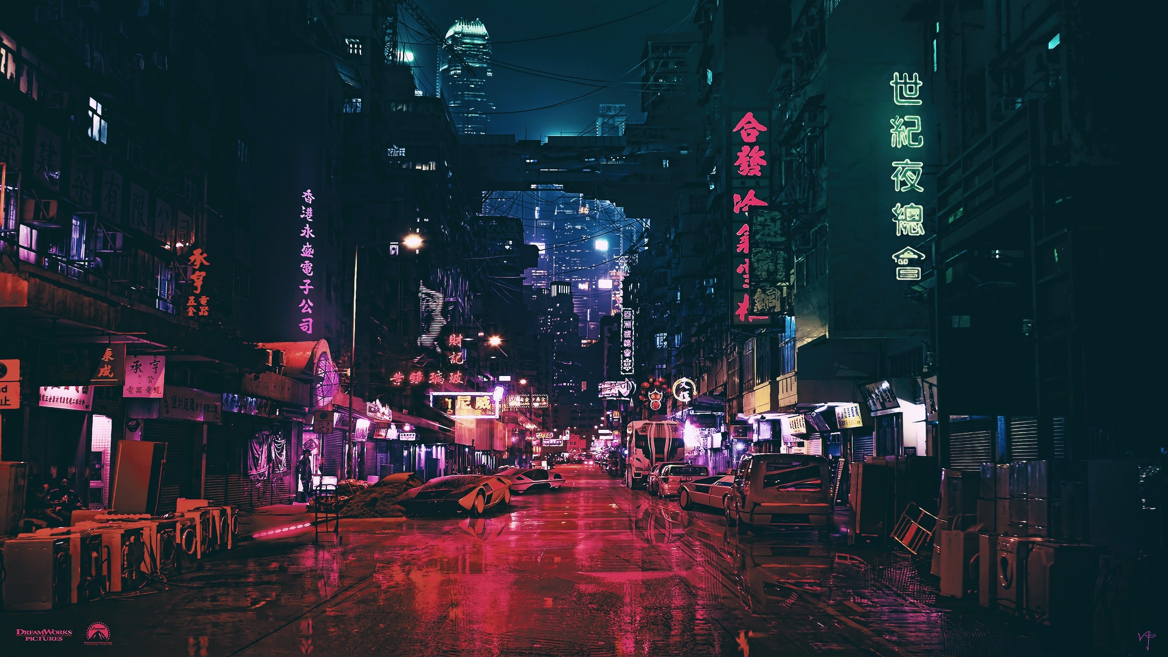 Ghost In The Shell City Wallpapers