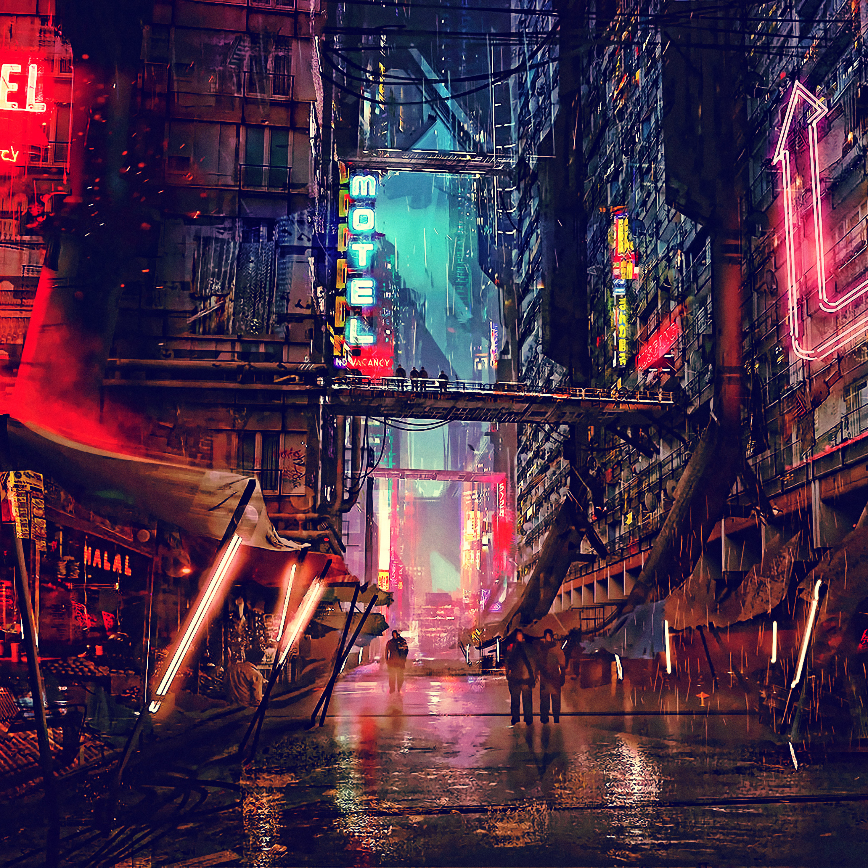 Ghost In The Shell City Wallpapers