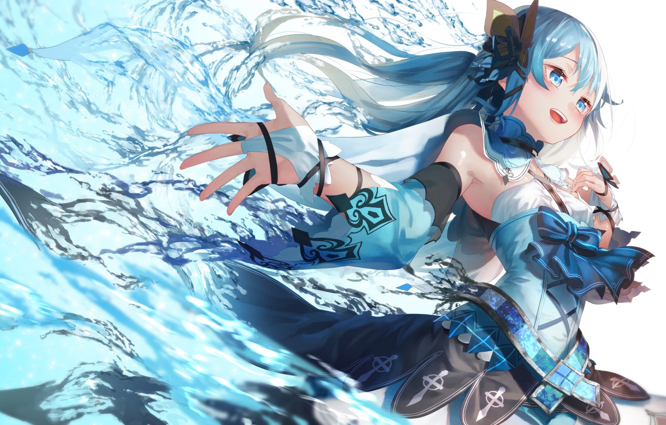 Girl And Water Wallpapers