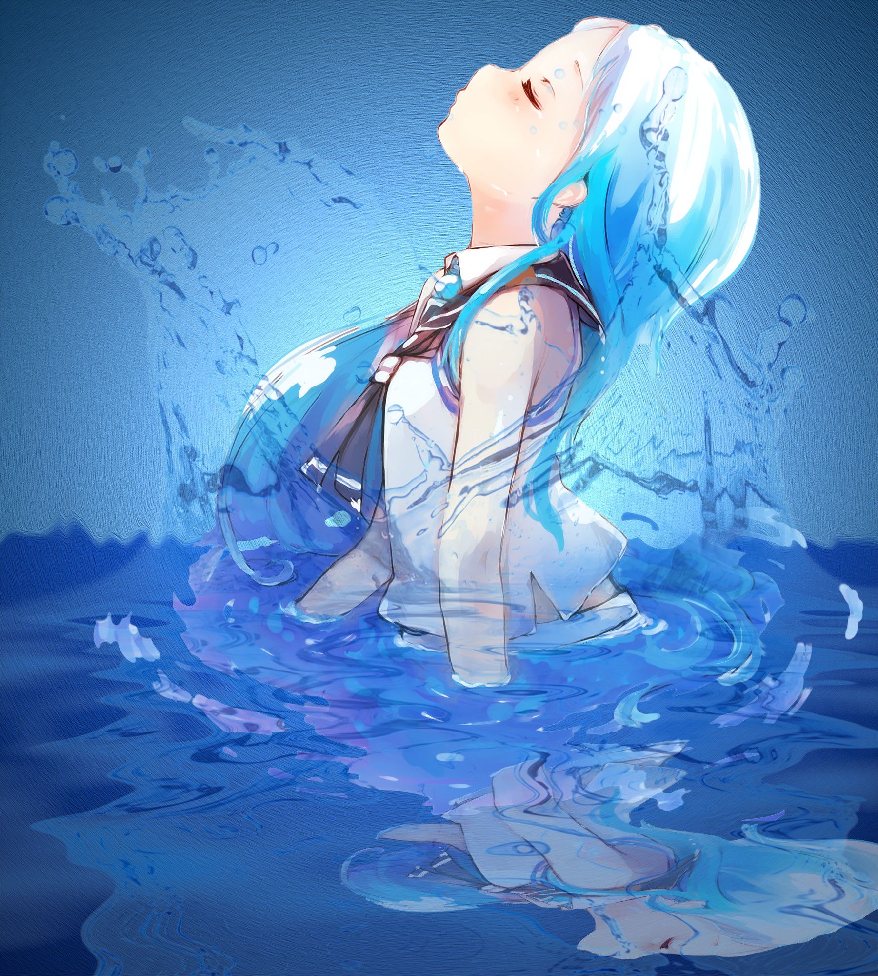 Girl And Water Wallpapers