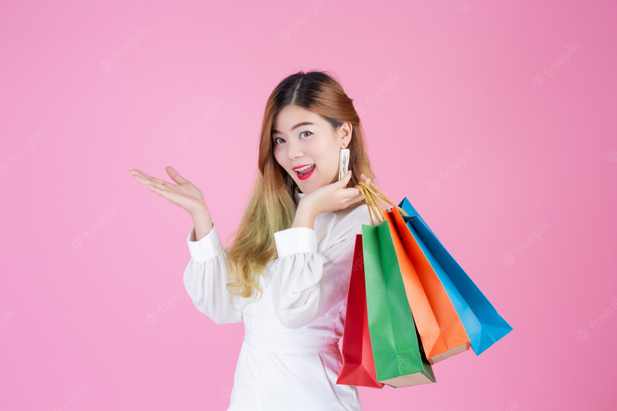 Girl Shopping Image Wallpapers