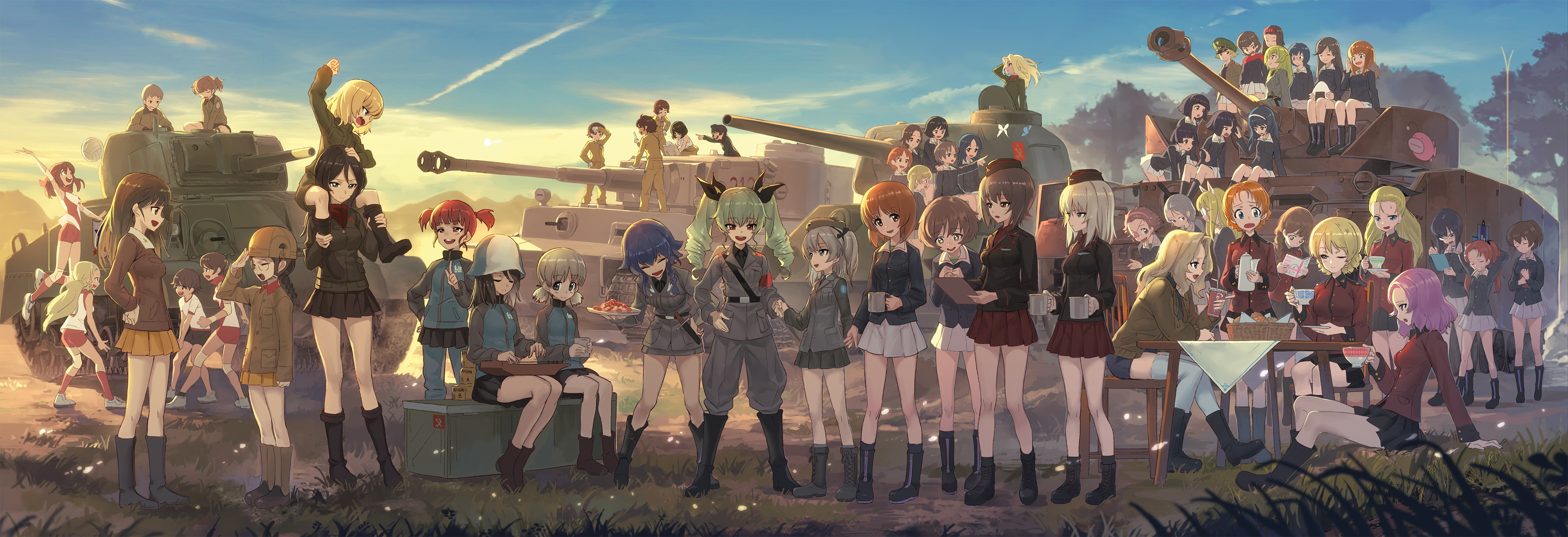 Girl Und Panzer Wallpapers