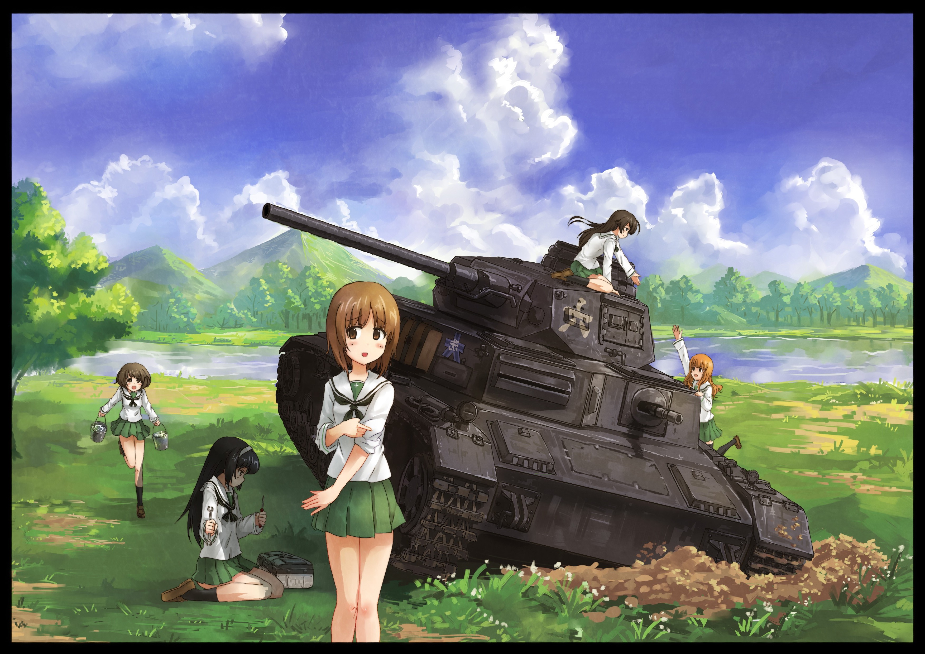 Girl Und Panzer Wallpapers