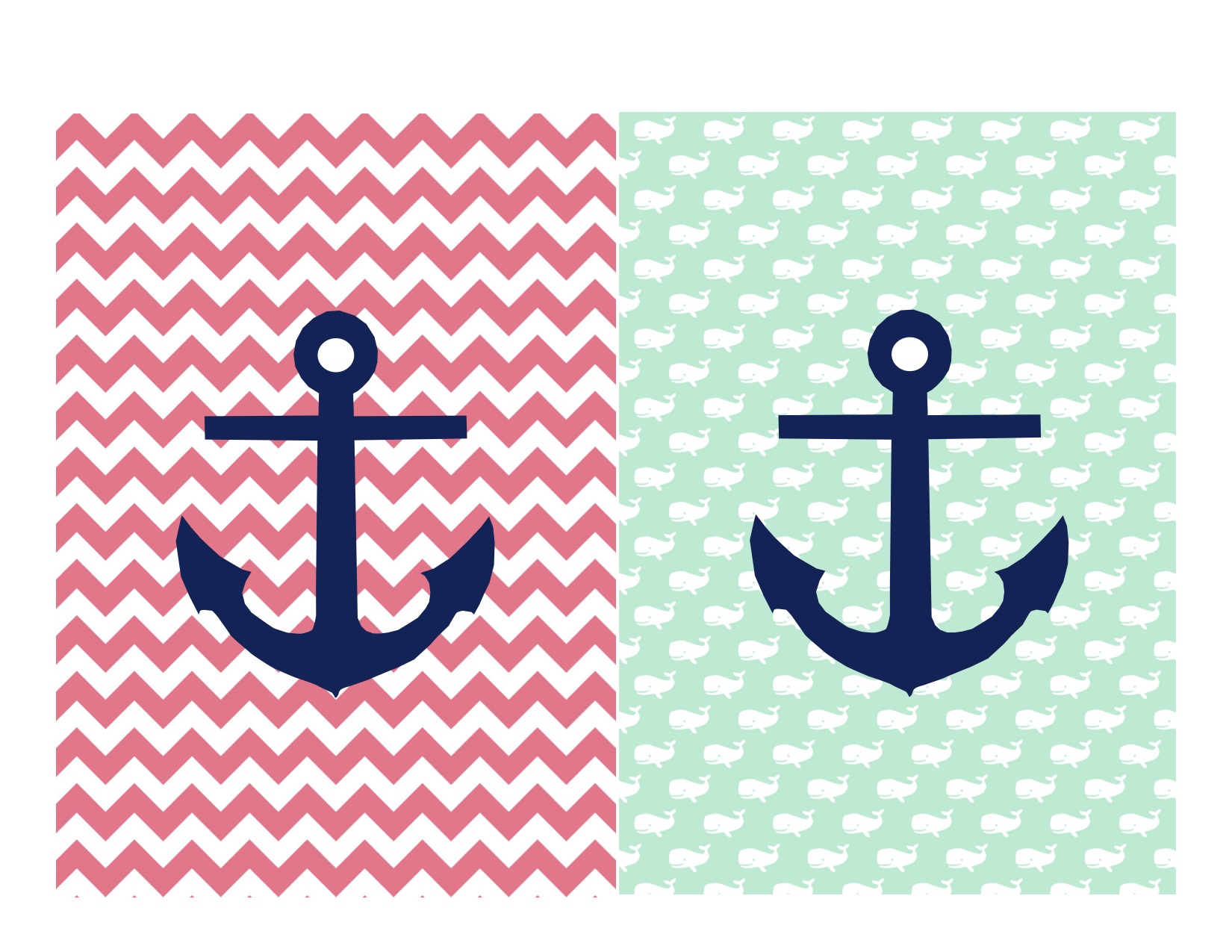 Girly Anchor Wallpapers