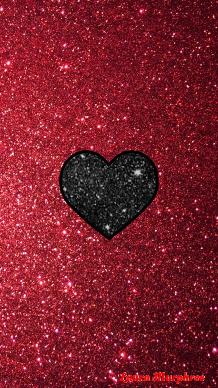 Girly Black Glitter Wallpapers