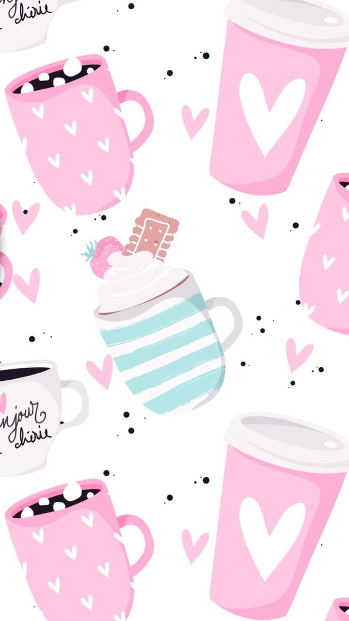 Girly Cute Coffee Wallpapers