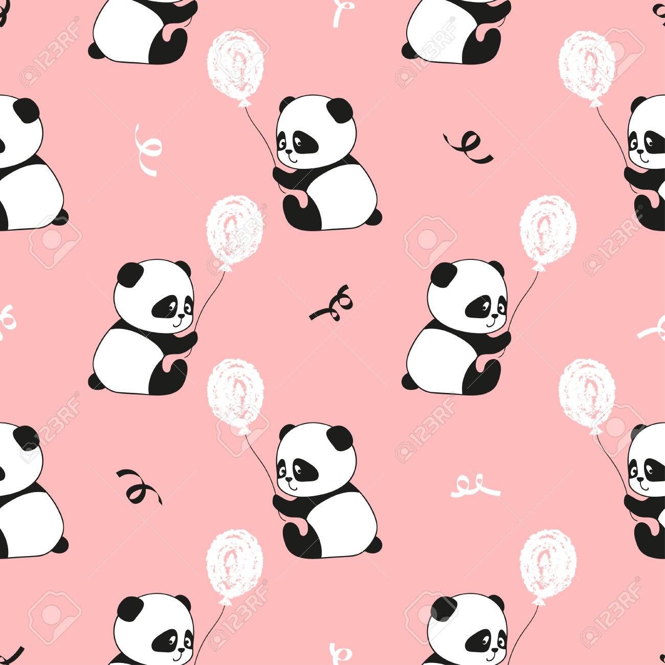 Girly Cute Panda Wallpapers