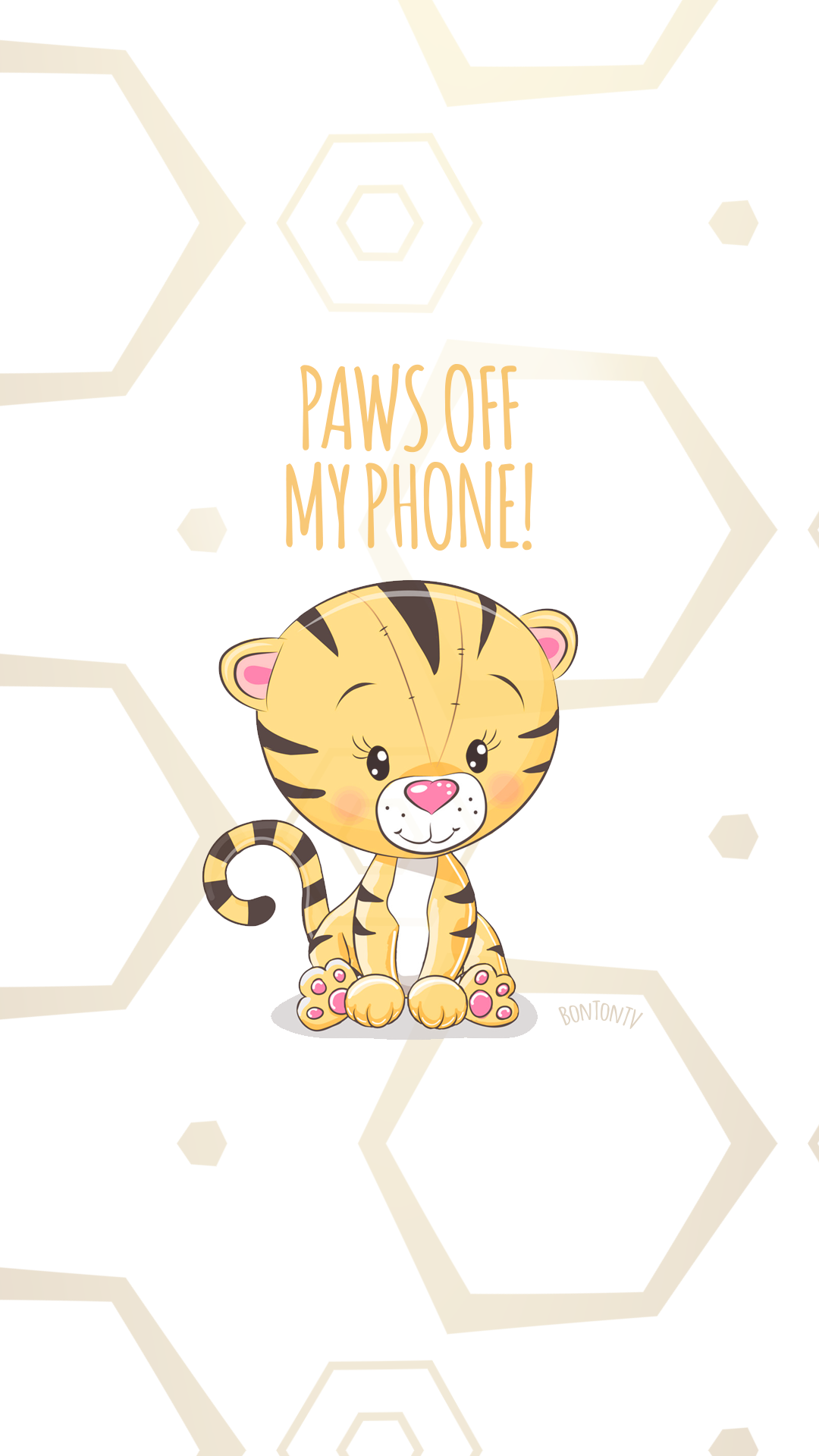 Girly Cute Tiger Wallpapers