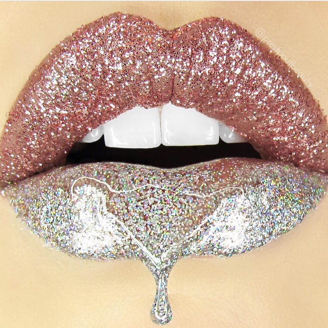 Girly Diamond Lips Wallpapers