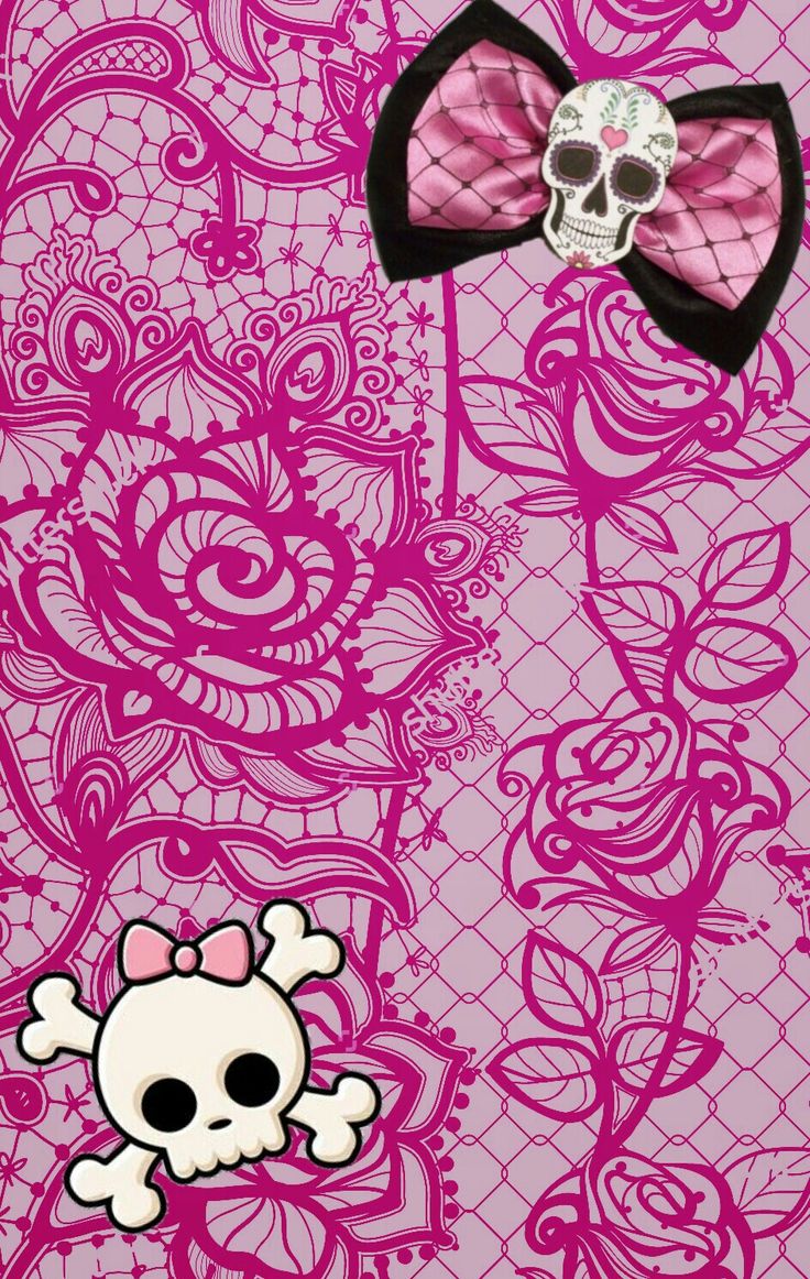 Girly Skulls Wallpapers