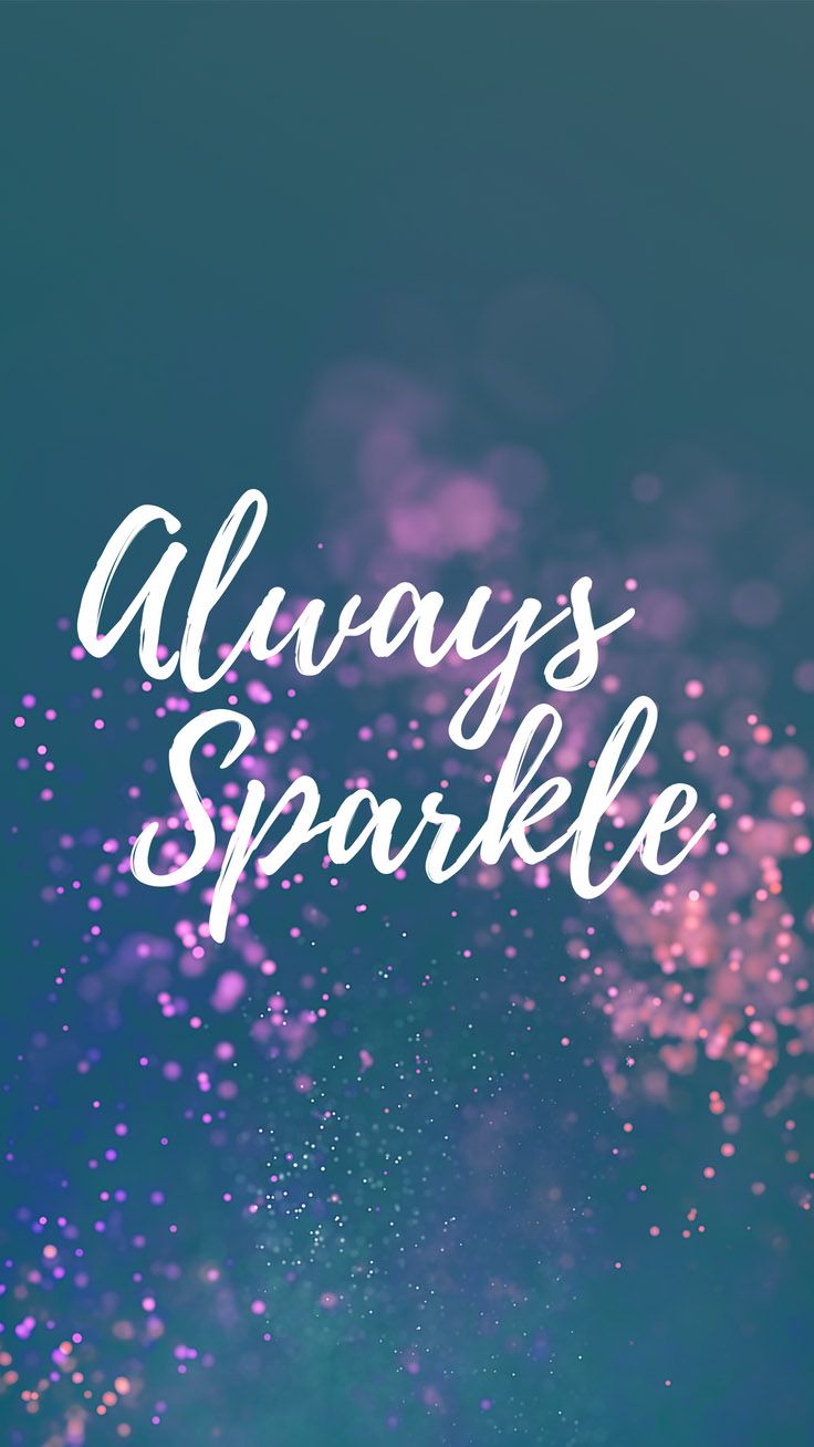 Girly Sparkle Quotes Wallpapers